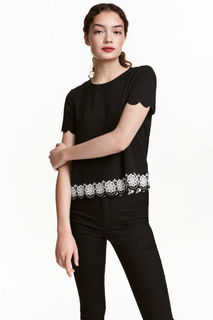 Блузка с коротким рукавом H&M