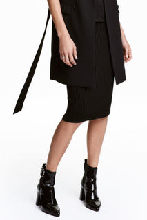 Лакированные ботильоны H&M