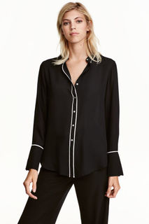 Блузка с длинным рукавом H&M