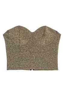 Блестящее бюстье H&M