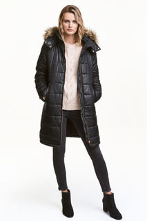 Утепленное пальто H&M