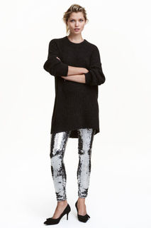 Легинсы с пайетками H&M