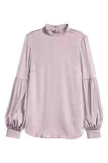 Атласная блузка H&M