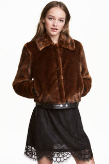 Куртка из искусственного меха H&M