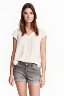 Атласная блузка H&M