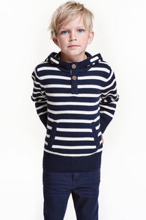 Хлопковый джемпер с капюшоном H&M