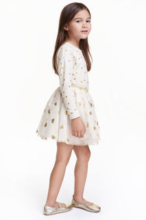 Юбка из тюля с блестками H&M