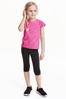 Спортивные лосины 3/4 H&M