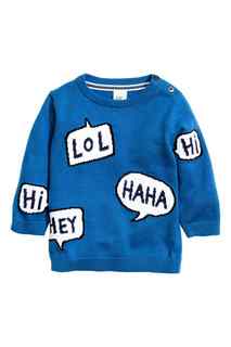 Хлопковый джемпер  H&M