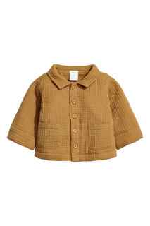 Двухслойная хлопковая куртка H&M