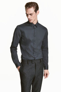 Рубашка стретч Slim fit H&M