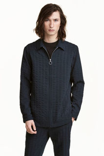 Куртка-рубашка в полоску H&M