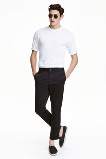 Чиносы Slim Cropped H&M