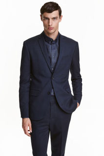 Пиджак Slim fit H&M