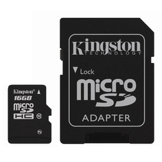 Карта памяти SDHC Micro Kingston
