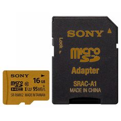 Карта памяти SDHC Micro Sony
