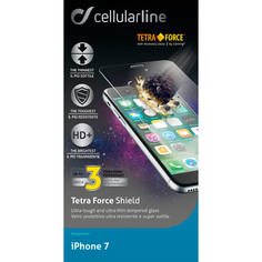 Защитное стекло для iPhone Cellular Line