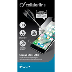 Защитное стекло для iPhone Cellular Line