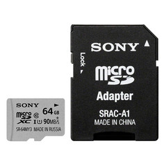 Карта памяти SDHC Micro Sony