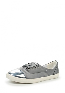 Кеды Lost Ink SURI LACE UP TOE CAP PLIMSOLL - SILVER SATIN