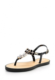 Сандалии Lost Ink FLORAL TRIM SANDAL