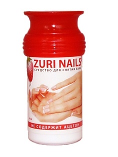 Жидкость для снятия лака Zuri nails