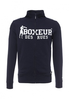 Олимпийка Boxeur Des Rues HIGH COLLAR FZIP WITH PATCHES AND FRONT LOGO