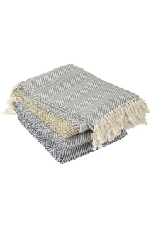 Набор из 4 пледов 130x180 BROSTE COPENHAGEN