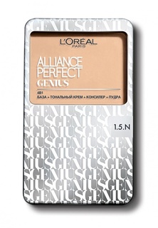 Тональный крем LOreal Paris Alliance Perfect Genius 4-В-1, оттенок 1.5N Светло-Бежевый 7 г