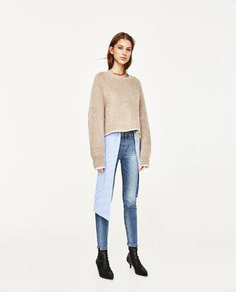 Джинсы скинни со средней посадкой Zara