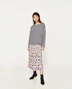 Толстовка soft в полоску Zara