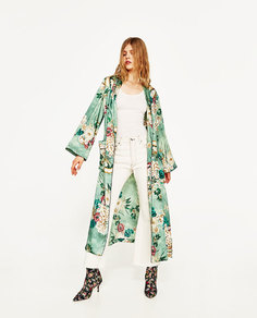 Кимоно с принтом Zara