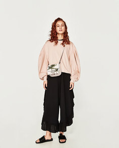 Толстовка с объемными рукавами Zara