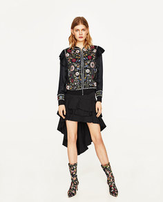 Блейзер вышитый Zara