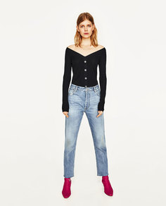 Свитер с пуговицами Zara