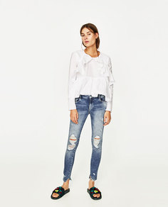 Джинсы power stretch Zara