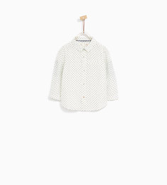 Рубашка с цветочным принтом Zara
