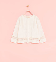 Рубашка с вышивкой Zara