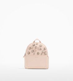 Рюкзак с декоративными деталями в виде цветов Zara