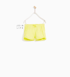 Шорты с бахромой Zara