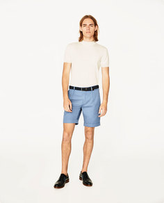 Шорты с ремнем Zara
