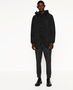 Однотонная эластичная рубашка Zara