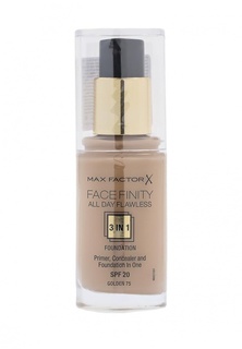 Основа Max Factor Тональная Facefinity All Day Flawless 3-in-1  75 тон golden