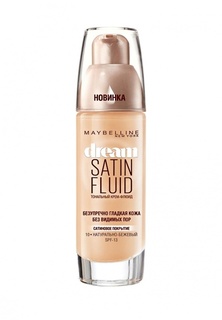 Тональный крем Maybelline New York Флюид Dream Satin Fluid  оттенок 010  Натурально-бежевый  30 м