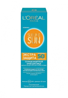 Солнцезащитный крем LOreal Paris для лица spf50 75 мл