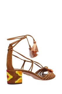 Замшевые босоножки Samba Sandal 50 Aquazzura