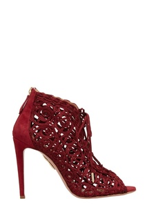 Замшевые ботильоны Kya Bootie 105 Aquazzura
