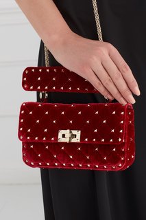 Бархатная сумка Valentino