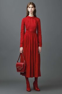 Кожаная сумка Rosso Rockstud Valentino