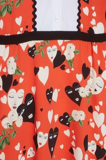 Платье с принтом Sula Vivetta